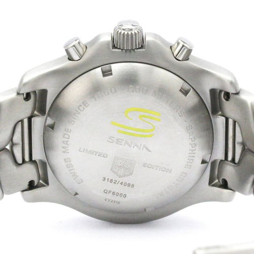 Tag Heuer Ayrton Senna - Montre en acier inoxydable 58 Facettes mnhnk25zjr