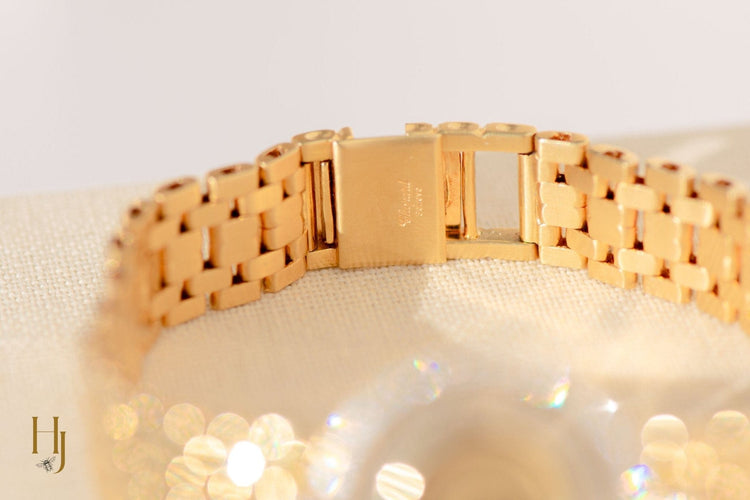Montre Chopard Happy Diamonds - Montre femme en or jaune 18k, 1988 58 Facettes 2034