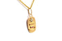 Pendentif Années 50 - Pendentif en or jaune et rubis 58 Facettes B897