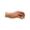 Bracelet maille fantaisie en or jaune 58 Facettes 330099359