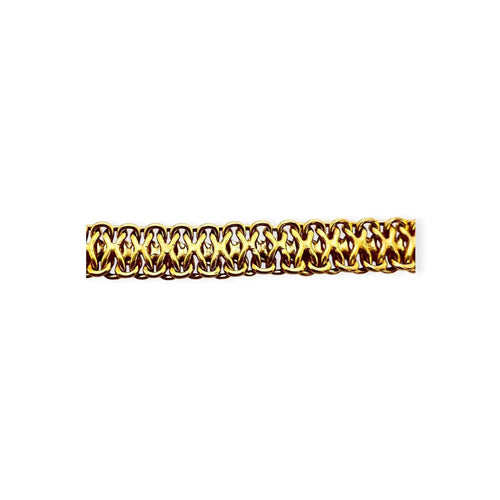 Bracelet Bracelet maille fantaisie en or jaune 58 Facettes 330099359