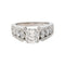 49 Bague solitaire en or blanc et diamants 58 Facettes 5711066RV