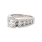 49 Bague solitaire en or blanc et diamants 58 Facettes 5711066RV