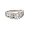 49 Bague solitaire en or blanc et diamants 58 Facettes 5711066RV