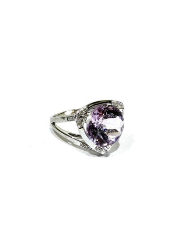 52.5 Mauboussin Mes Couleurs à Toi - Bague en or blanc, améthyste et diamants 58 Facettes 1808778