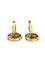 Louis d’or - Boutons de manchette en or 18 et 22 carats 58 Facettes 1808781