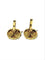 Louis d’or - Boutons de manchette en or 18 et 22 carats 58 Facettes 1808781
