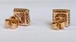 Fred Moes - Boucles d'oreilles en or rose, tourmalines et diamants 58 Facettes earrings