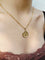 Augis - Médaille d'amour en or jaune, rubis et diamant 58 Facettes 1808874