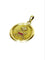 Augis - Médaille d'amour en or jaune, rubis et diamant 58 Facettes 1808874