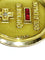 Augis - Médaille d'amour en or jaune, rubis et diamant 58 Facettes 1808874