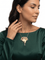 Collier Belle Époque - Collier ras-du-cou convertible en or jaune, diamants et émeraudes 58 Facettes D18