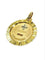 Augis - Pendentif médaille en or jaune et rose, diamant et rubis 58 Facettes 1808939