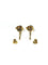 Boucles d'oreilles en or jaune et rubis 58 Facettes 1809238