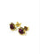 Boucles d'oreilles en or jaune et rubis 58 Facettes 1809238