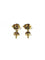 Boucles d'oreilles en or jaune et rubis 58 Facettes 1809238