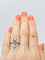 50 Bague Toi et Moi ancienne en platine et diamants 58 Facettes AX/58/1/45