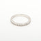 52 Tiffany & Co. - Bague demi-éternité en platine et diamants 58 Facettes Tiffany