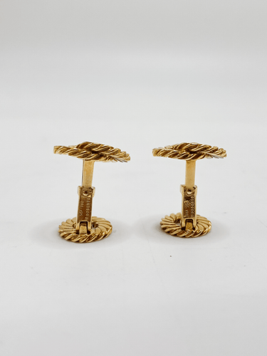 Van Cleef & Arpels - Boutons de manchette en or 18K 58 Facettes SKU : BO/260278