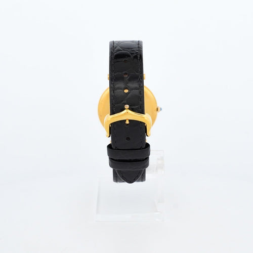 Cartier Must Vendôme - Montre LM en vermeil cadran romain citron 58 Facettes 573