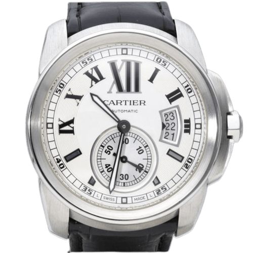 Montre Cartier Calibre - Montre en acier 58 Facettes MT47656