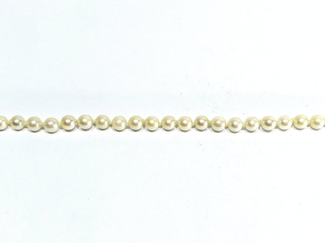 Collier de perles de culture et argent 58 Facettes 1809544