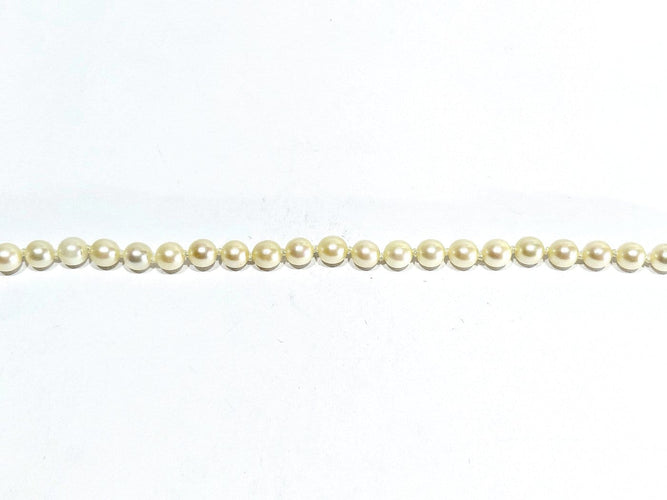 Collier de perles de culture et argent 58 Facettes 1809544