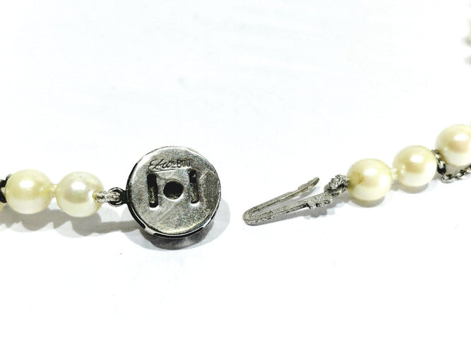 Collier de perles de culture et argent 58 Facettes 1809544