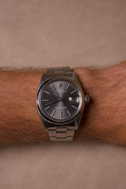 Rolex Oyster Perpetual Date - Montre 1500 en acier 58 Facettes MONTRE-015