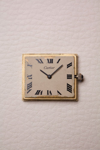 Cartier Tank Must - Montre grand modèle en vermeil 58 Facettes MONTRE-017