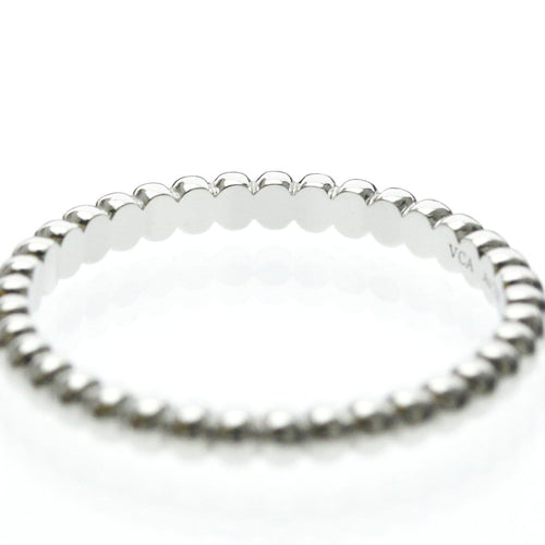 50 Van Cleef & Arpels Perlée - Bague en or blanc 18K 58 Facettes ymxy5ewl8g
