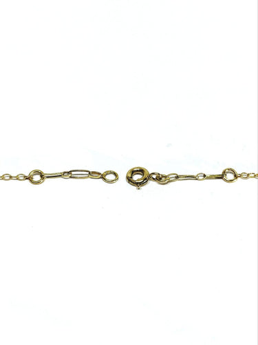 Collier drapé en or champagne et perles 58 Facettes 1809856