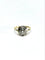 53 Bague en or jaune et or blanc 18 carats et diamants taille rose 58 Facettes 1809863