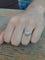 53 Bague en or jaune et or blanc 18 carats et diamants taille rose 58 Facettes 1809863