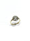53 Bague en or jaune et or blanc 18 carats et diamants taille rose 58 Facettes 1809863