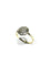 53 Bague en or jaune et or blanc 18 carats et diamants taille rose 58 Facettes 1809863