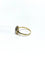 53 Bague en or jaune et or blanc 18 carats et diamants taille rose 58 Facettes 1809863
