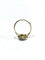 53 Bague en or jaune et or blanc 18 carats et diamants taille rose 58 Facettes 1809863