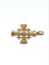 Croix de Jérusalem - Pendentif en or rose 18 carats 58 Facettes 1809874