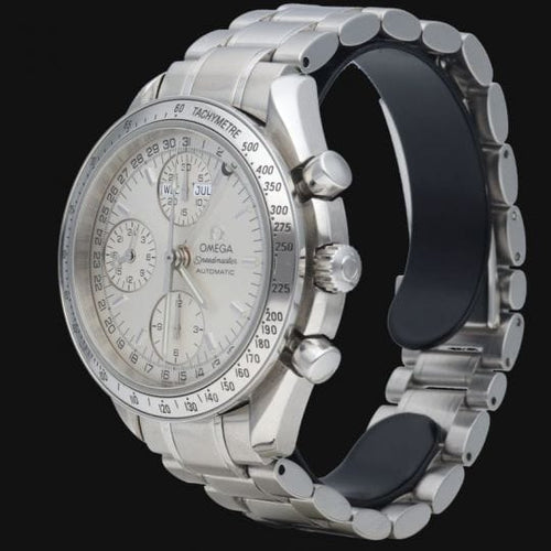 Omega Speedmaster - Montre Day-Date Chronograph en acier 58 Facettes MT47300