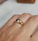 55.5 Bague jonc anglais en or jaune et diamant 58 Facettes 754