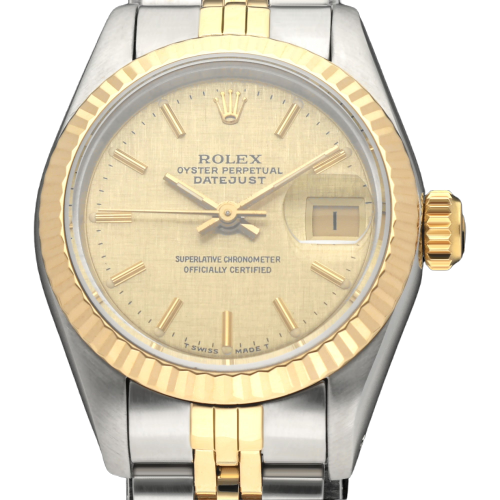 Rolex - Montre Lady-Datejust 69173 en or et acier, 1988