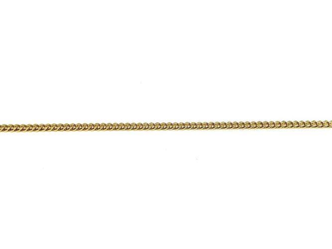 Chaîne gourmette en or jaune 18 carats 58 Facettes 1810206