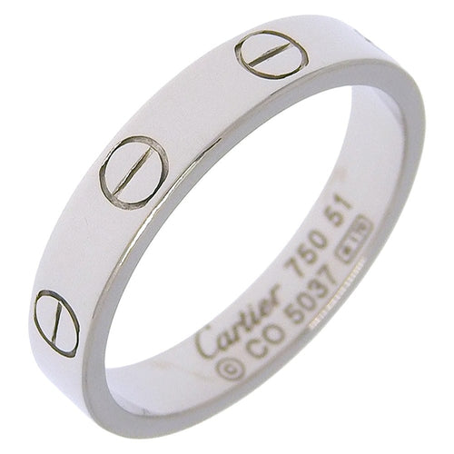 51 Cartier Love - Alliance en or blanc 18 carats 58 Facettes u0qvx2xjqa