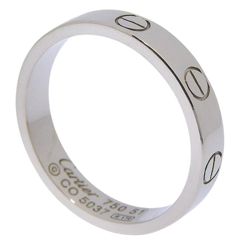 51 Cartier Love - Alliance en or blanc 18 carats 58 Facettes u0qvx2xjqa