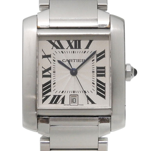 Cartier Tank Française - Montre automatique en acier 58 Facettes qx7b5fo8vh