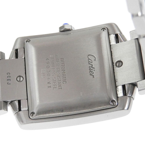 Cartier Tank Française - Montre automatique en acier 58 Facettes qx7b5fo8vh