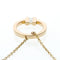 Tiffany & Co. T Circle - Pendentif en or rose et diamant 58 Facettes tlnadeqnyz