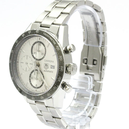 Tag Heuer Carrera - Montre chronographe automatique en acier 58 Facettes qnbi9autrq