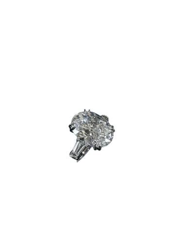 52 Harry Winston - Bague en diamants 5,05 ct 58 Facettes jnci146